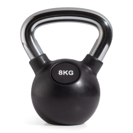 Гиря с резиновым покрытием 8 кг (модель: К-6) VictoryFit VF-KRU080