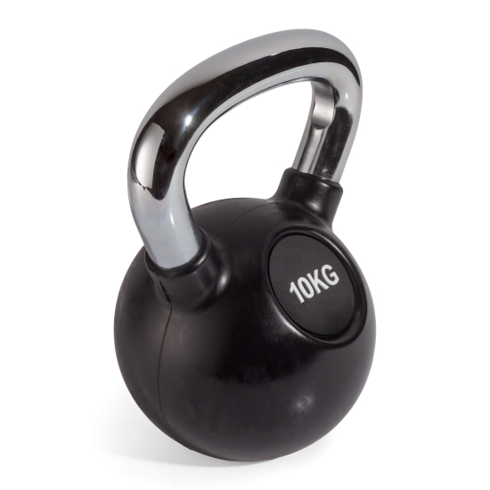 Гиря с резиновым покрытием 10 кг (модель: К-6) VictoryFit VF-KRU100