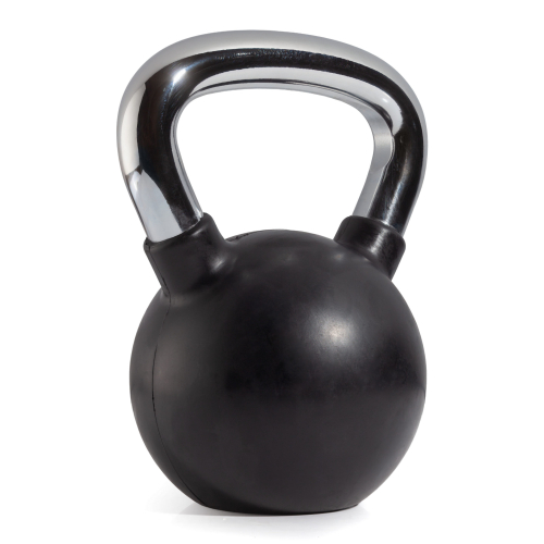 Гиря с резиновым покрытием 10 кг (модель: К-6) VictoryFit VF-KRU100