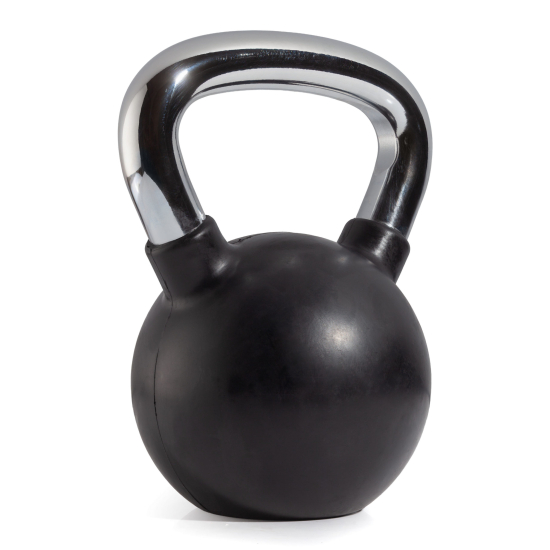 Гиря с резиновым покрытием 10 кг (модель: К-6) VictoryFit VF-KRU100