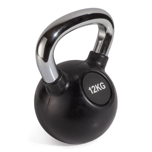 Гиря с резиновым покрытием 12 кг (модель: К-6) VictoryFit VF-KRU120