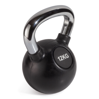 Гиря с резиновым покрытием 12 кг (модель: К-6) VictoryFit VF-KRU120