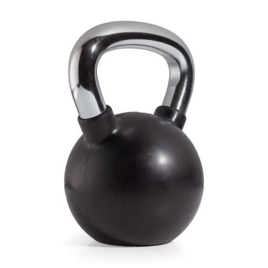 Гиря с резиновым покрытием 12 кг (модель: К-6) VictoryFit VF-KRU120