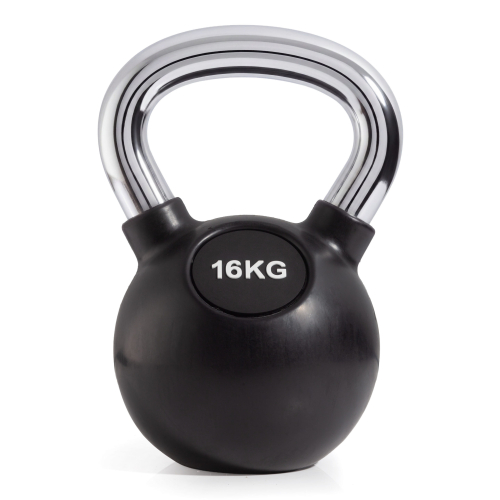 Гиря с резиновым покрытием 16 кг (модель: К-6) VictoryFit VF-KRU160