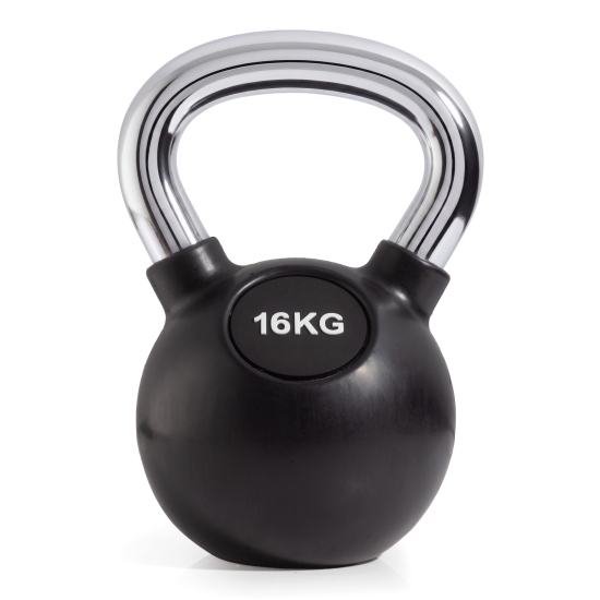 Гиря с резиновым покрытием 16 кг (модель: К-6) VictoryFit VF-KRU160