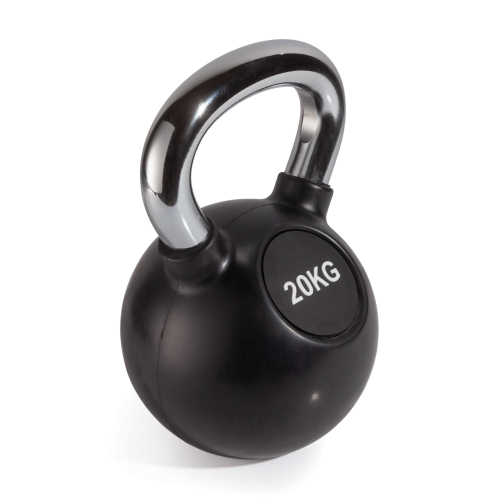 Гиря с резиновым покрытием 20 кг (модель: К-6) VictoryFit VF-KRU200