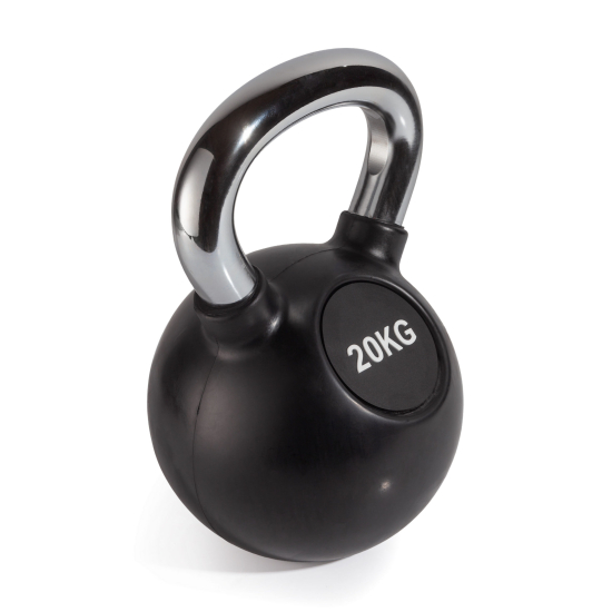 Гиря с резиновым покрытием 20 кг (модель: К-6) VictoryFit VF-KRU200