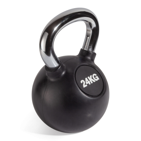 Гиря с резиновым покрытием 24 кг (модель: К-6) VictoryFit VF-KRU240