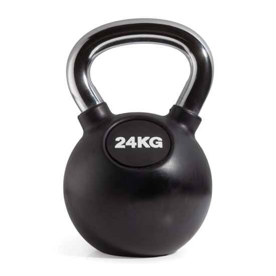 Гиря с резиновым покрытием 24 кг (модель: К-6) VictoryFit VF-KRU240