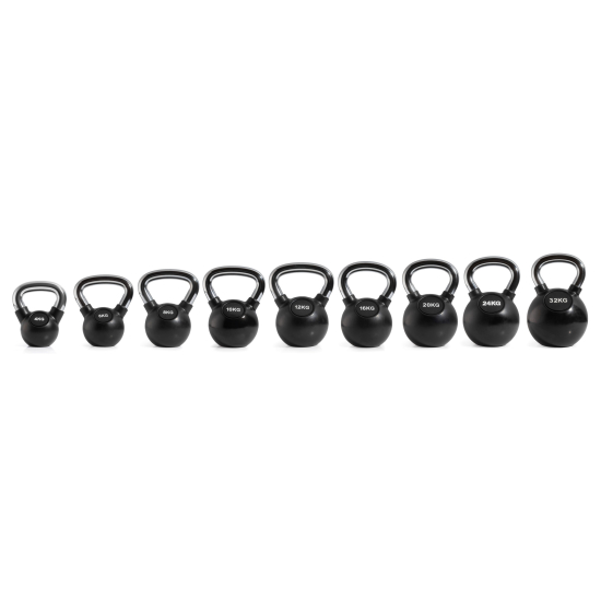 Гиря с резиновым покрытием 24 кг (модель: К-6) VictoryFit VF-KRU240