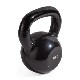 Гиря чугунная винил 14 кг (модель: К-4) VictoryFit VF-KV140
