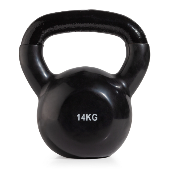 Гиря чугунная винил 14 кг (модель: К-4) VictoryFit VF-KV140