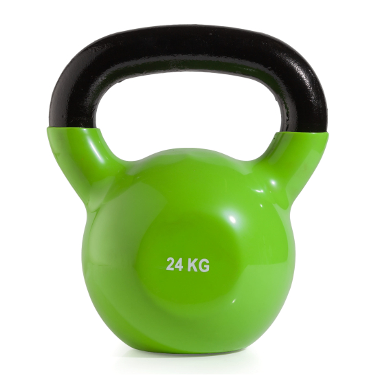 Гиря чугунная винил 24 кг (модель: К-4) VictoryFit VF-KV240