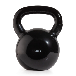 Гиря чугунная винил 36 кг (модель: К-4) VictoryFit VF-KV360