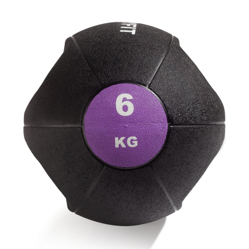 Медбол с хватом 6 кг VictoryFit VF-MBB060