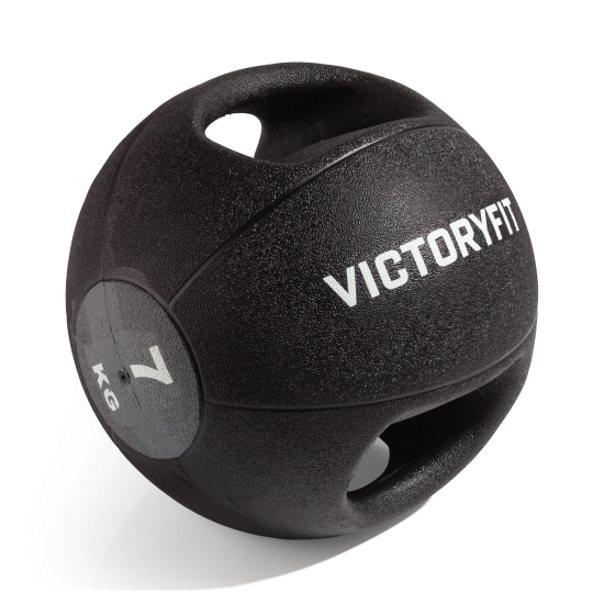 Медбол с хватом 7 кг VictoryFit VF-MBB070