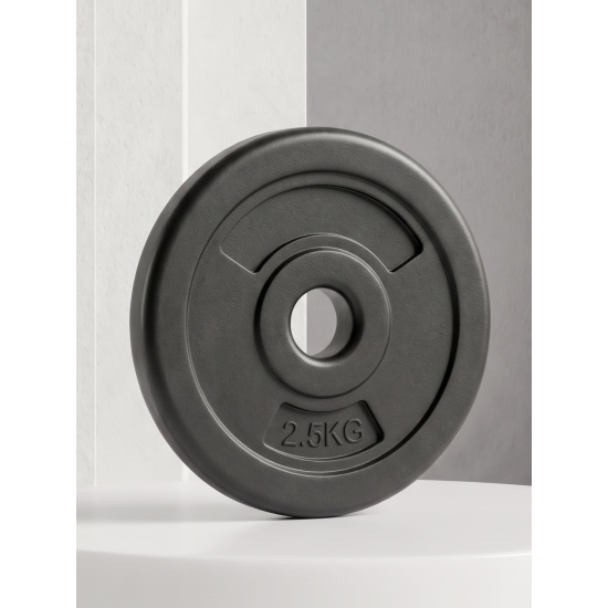 Диск 26 мм. пластиковый  2,5 кг (2 штуки)   VictoryFit VF-SPL26025-2