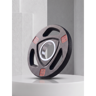 Диск 51 мм. NEO обрезиненный с 3-мя хватами  1,25 кг (2 штуки)   VictoryFit VF-ST510125-2