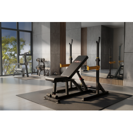 Скамья силовая и стойка для штанги VictoryFit VF-T25
