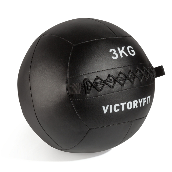 Мяч тренировочный (Wall Ball) 3 кг VictoryFit VF-WBA030