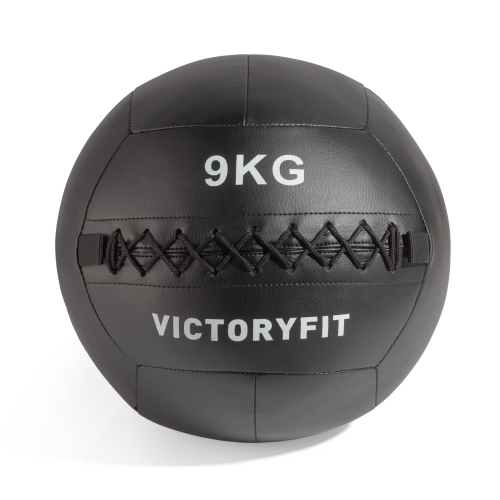 Мяч тренировочный (Wall Ball) 9 кг VictoryFit VF-WBA090