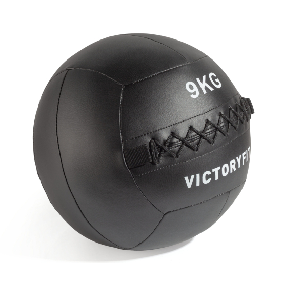 Мяч тренировочный (Wall Ball) 9 кг VictoryFit VF-WBA090