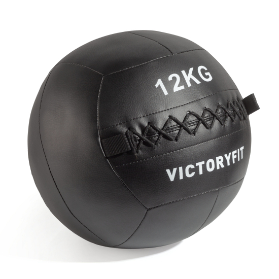 Мяч тренировочный (Wall Ball) 12 кг VictoryFit VF-WBA120