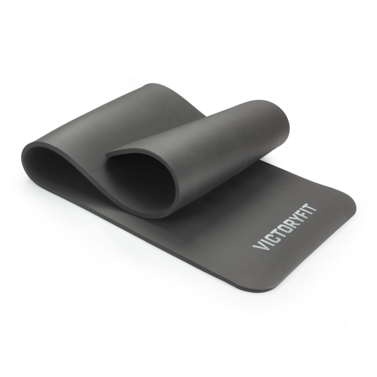 Коврик для йоги и фитнеса 1,5 см VictoryFit VF-YM150_black
