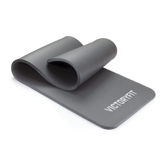Коврик для йоги и фитнеса 2,0 см VictoryFit VF-YM200_grey