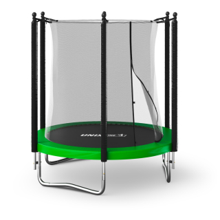 Батут UNIX Line Simple 6 ft (183 см) с внутренней защитной сеткой, зеленый