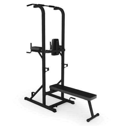 Турник-пресс-брусья со скамьей UNIX Fit POWER TOWER 120P