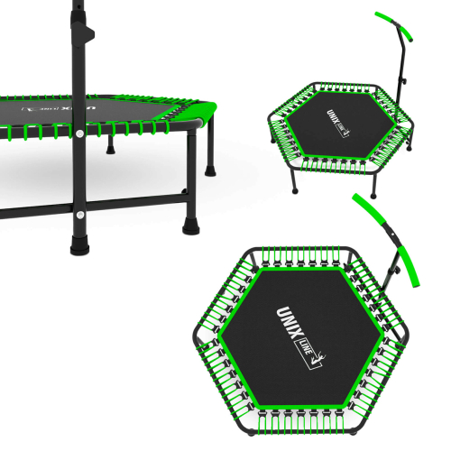 Батут спортивный UNIX Line FITNESS Green (125 см)