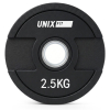 Набор дисков уретановых с хватом UNIX Fit PRO от 2,5 до 25 кг, 6 шт.