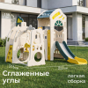 Игровой комплекс UNIX Kids Playhouse / Игровой домик с горкой и качелями