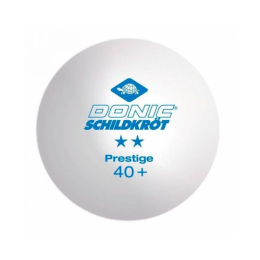 Мячики для н/тенниса DONIC PRESTIGE 2, 40+ 6 штук, белые