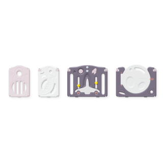 Манеж UNIX Kids SUPREME Space 160x160 Rose