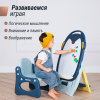 Развивающий детский мольберт UNIX Kids синий