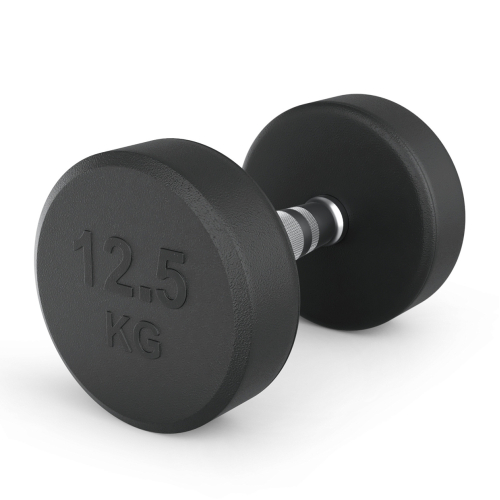 Гантель UNIX Fit PRO круглая обрезиненная 12,5 кг, 2 шт.