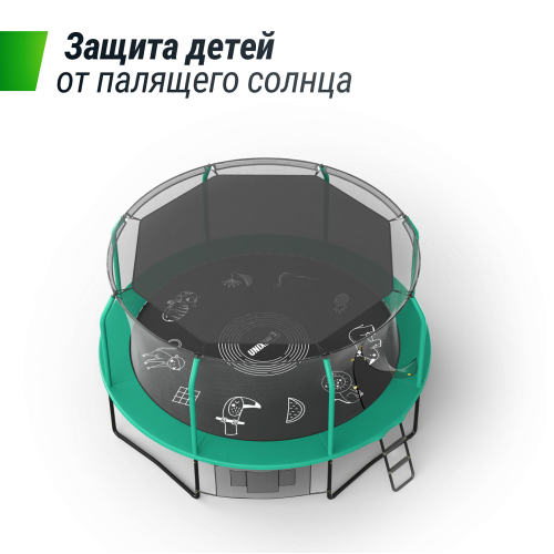 Солнцезащитный тент UNIX Line 182 см (6 ft)
