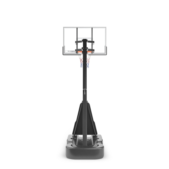 Баскетбольная стойка UNIX Line B-Stand-TG 54x32" (140 х 82 см) R45 H230-305 см