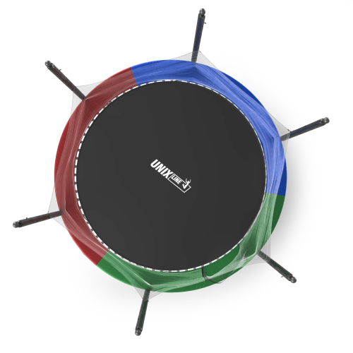 Батут UNIX Line Simple 10 ft (305 см) с внутренней защитной сеткой, цветной