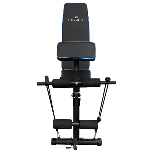 Скамья спортивная Calviano 1003 Blue+black складная