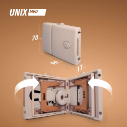 Массажный стол UNIX Premium Cream