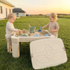 Песочница UNIX Kids Table / стол с крышкой 96 х 66 см бежевый