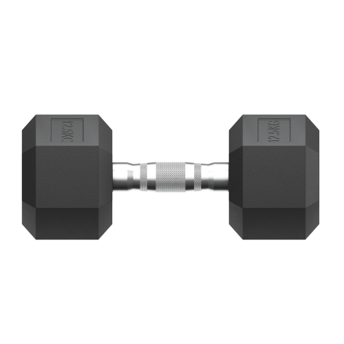 Гантель гексагональная UNIX Fit обрезиненная 12,5 кг, 2 шт.