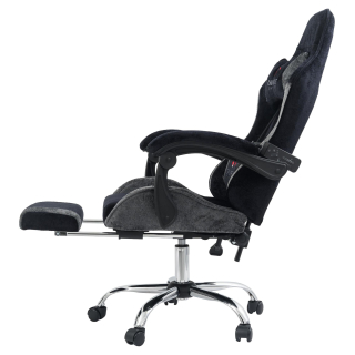 Вибромассажное кресло Calviano AVANTI ULTIMATO Black-Grey fabric