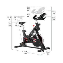 Велотренажер Спин-байк UNIX Fit SB-620
