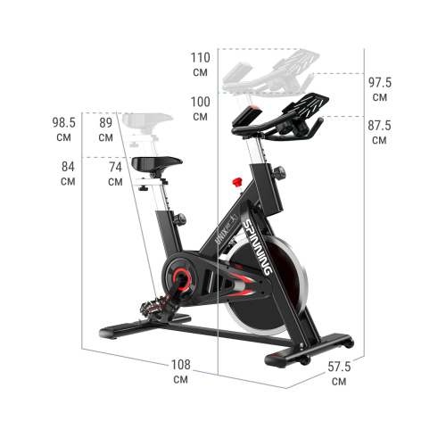 Велотренажер Спин-байк UNIX Fit SB-620