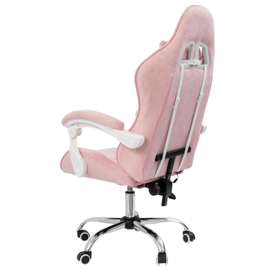 Вибромассажное кресло Calviano Nero pink plush
