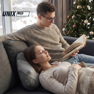 Массажная подушка UNIX Zen Grey